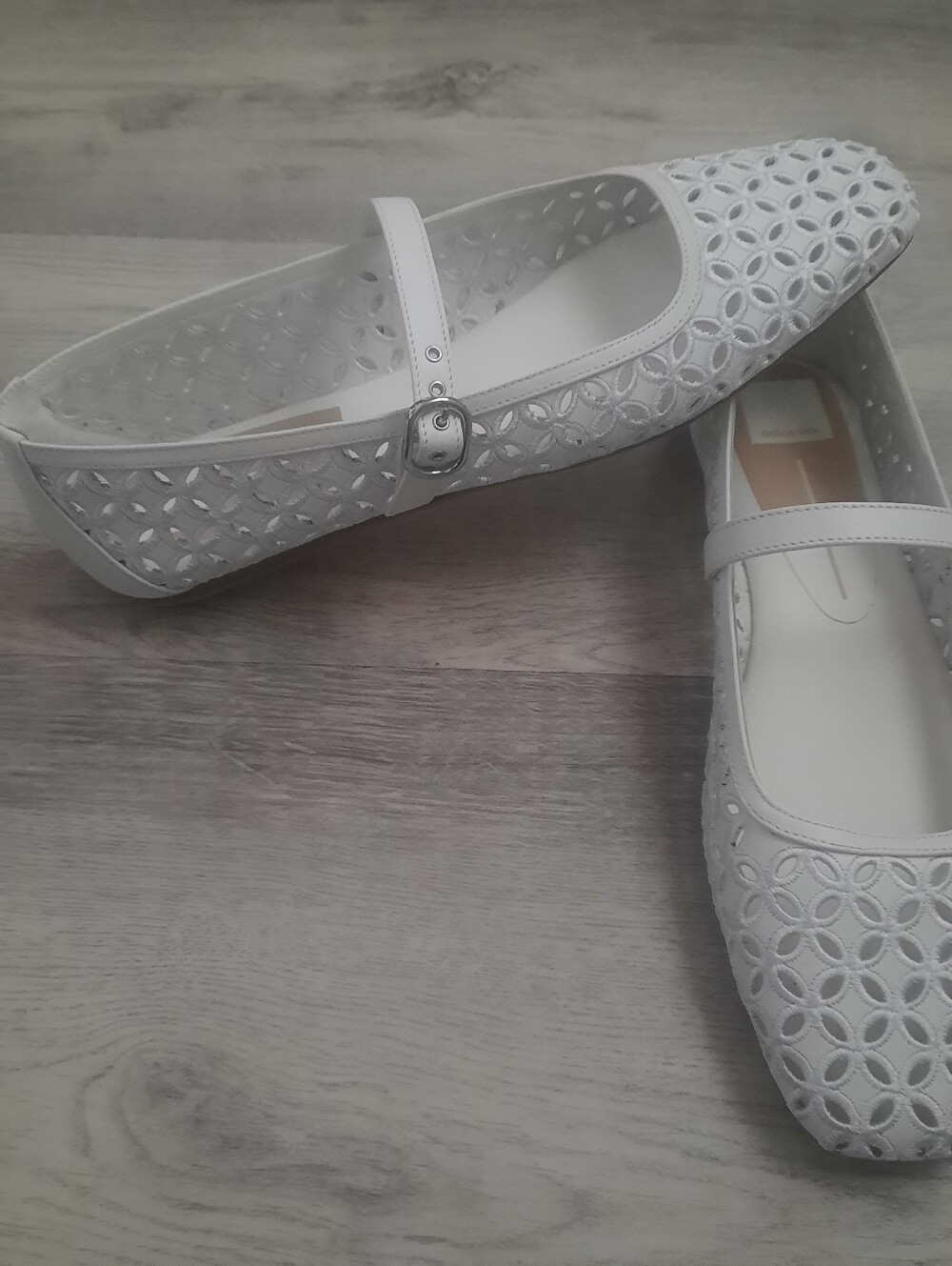Dolce Vita Floral Cut Out Mary Jane Shoes